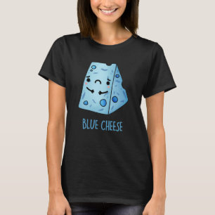 Blaukäse Funny Sad Pun Dark BG T-Shirt
