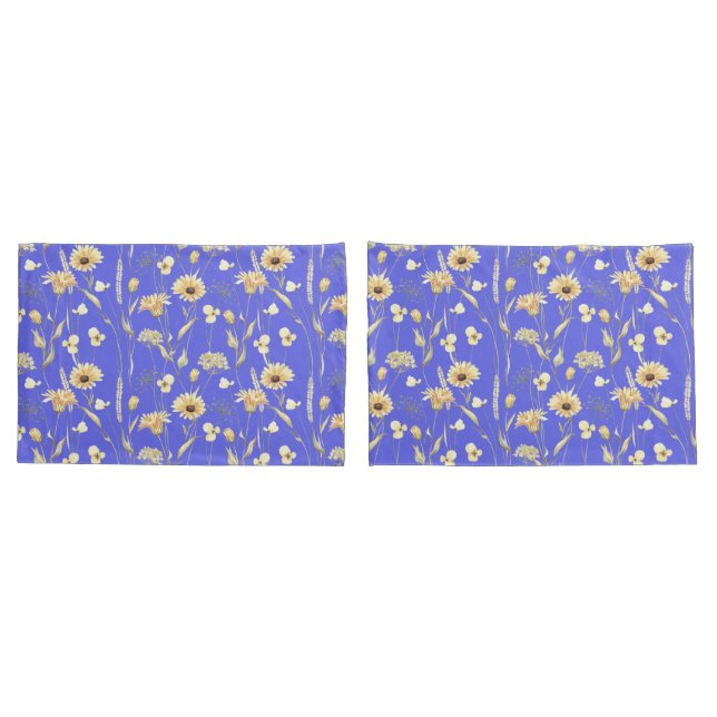 Blaukissengehäuse für die Hütte auf der Wiese Kissenbezug (Rückseite-Set)