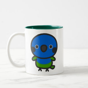 Blaukopfpapagei Zweifarbige Tasse
