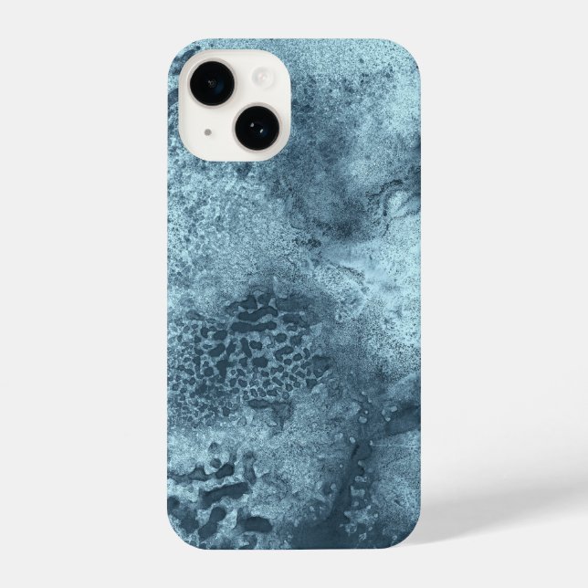 Blaukoralle iPhone Hülle (Rückseite)