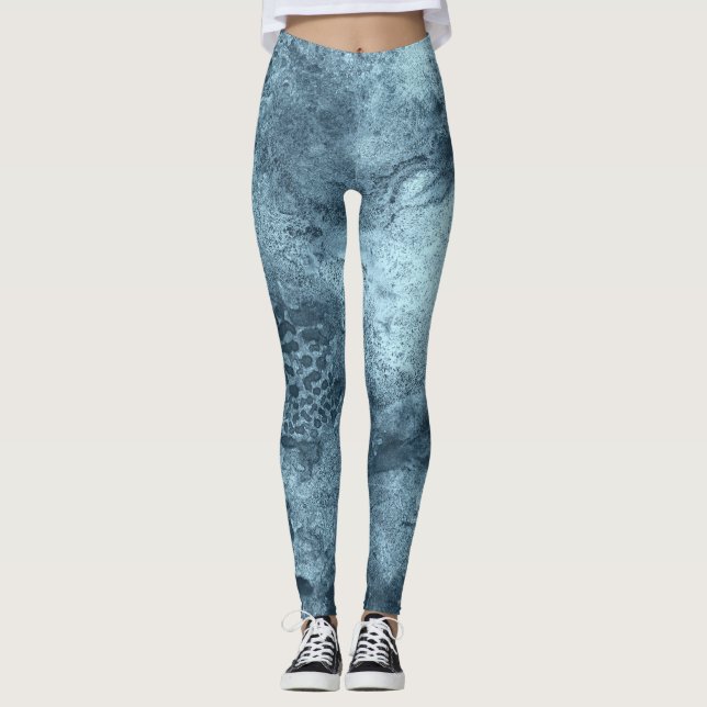 Blaukoralle Leggings (Vorderseite)