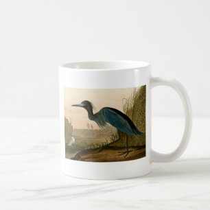 Blaukranich-Reiher-Audubon-Druck Küstenkunst Tasse