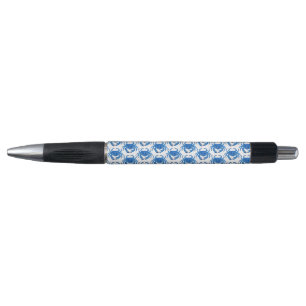 Blaukrebsmuster Kugelschreiber