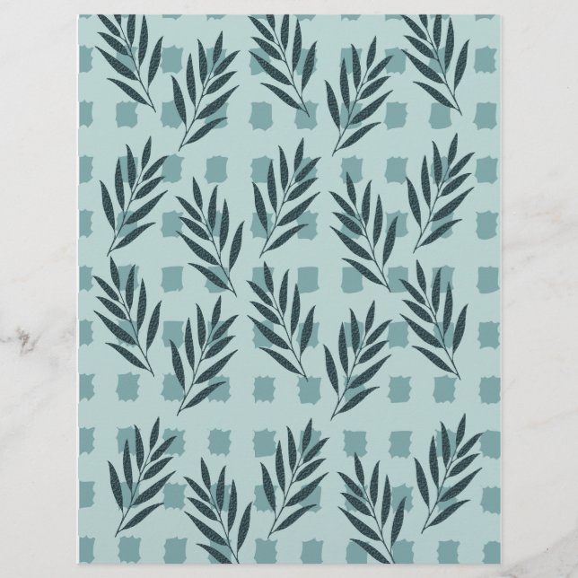 Blauleaf-Gitterpapier (Vorderseite)