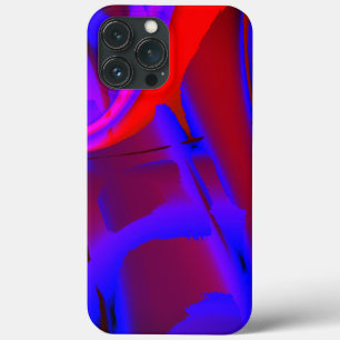 Bläulich zugeschnittene digitale Farbvergrößerung Case-Mate iPhone Hülle