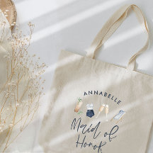 Blaumädchenhafte moderne Cocktail-Script-Trauzeugi