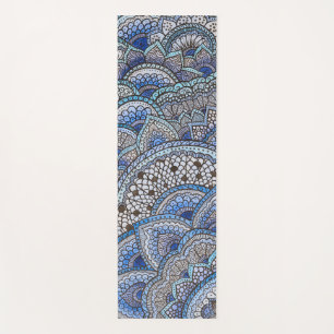 Blaumandala-Yoga-Matte Yogamatte