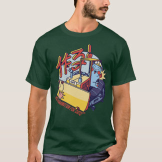 Blaumann Katze Traktor von Tobe Fonseca T-Shirt