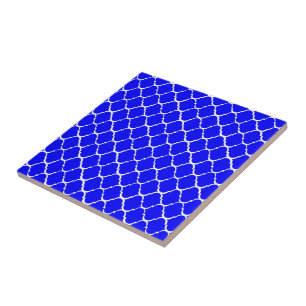 Blaumarokkanischer Stil Fliese