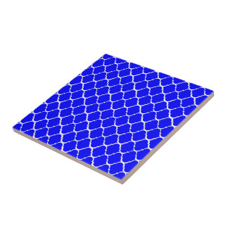 Blaumarokkanischer Stil Fliese