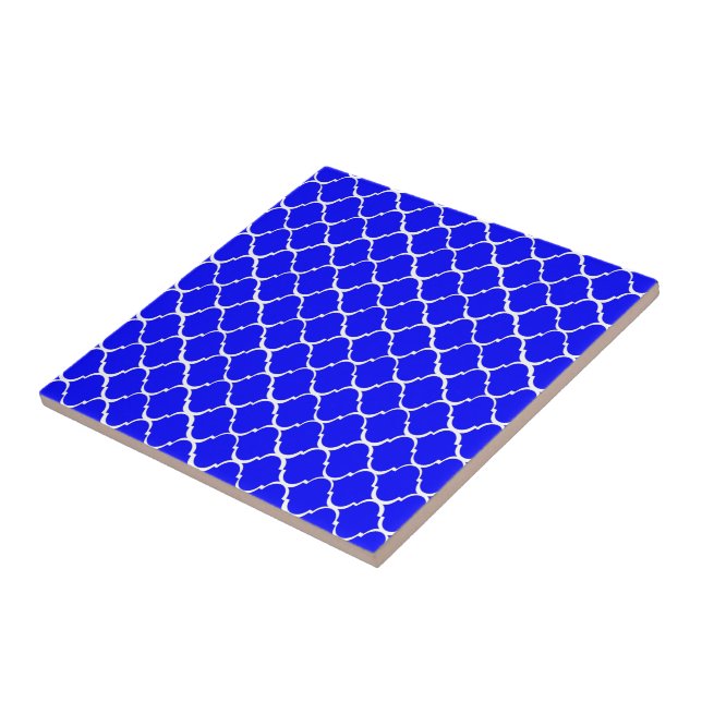 Blaumarokkanischer Stil Fliese (Seite)