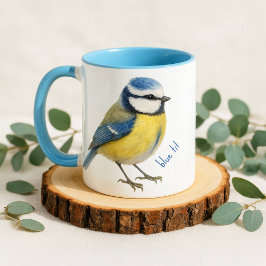 Blaumeisen-Vogeltasse Naturliebhaber-Geschenk Tasse
