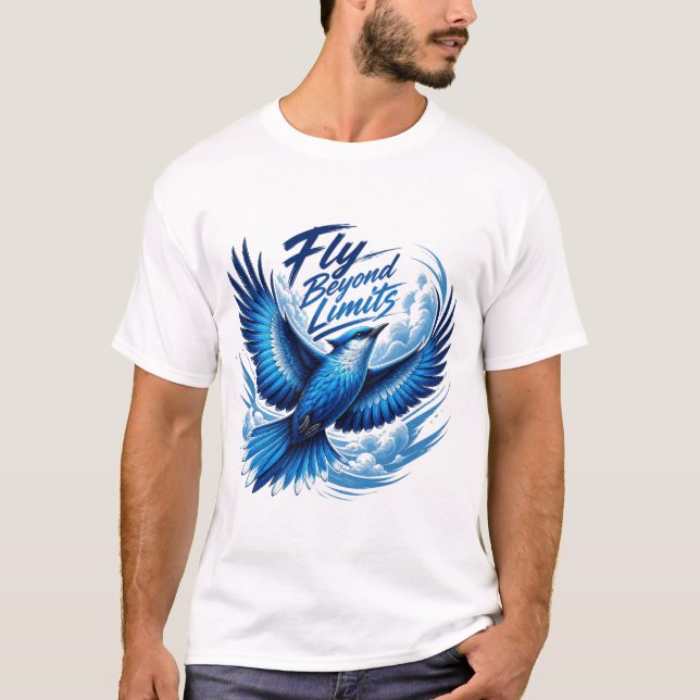 Blaumerle T-Shirt (Vorderseite)
