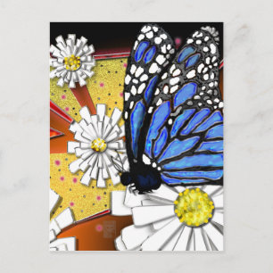 Blaumonarch Postkarte