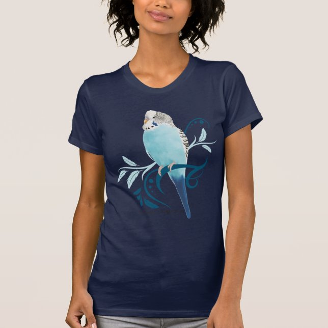 Blauparakeet T-Shirt (Vorderseite)