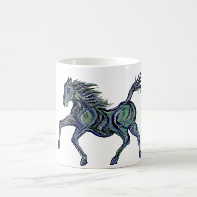 Blaupferd Kaffeetasse (Mittel)