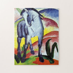 Blaupferd von Franz Marc Puzzle