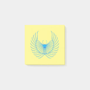 Blauphänomen Post-it Klebezettel
