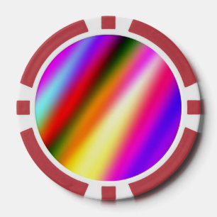 Blaupinkfarbener Ober-Aquarell abstrakter pastellf Pokerchips