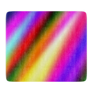 Blaupinkfarbener Ober-Aquarell abstrakter pastellf Schneidebrett