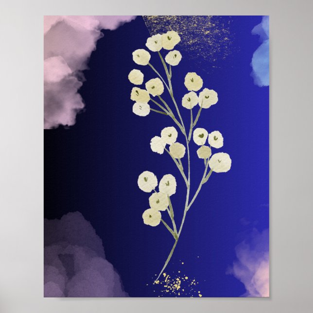 Blauposter Poster (Vorne)