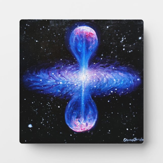 Blauquasar Fotoplatte (Vorderseite)