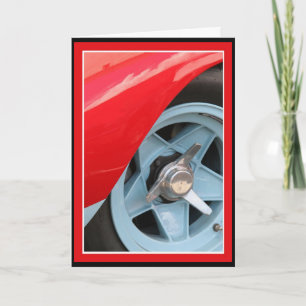 Blaurad und Knockoff Karte