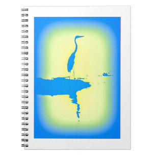 Blaureiher Notizblock