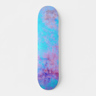 Blaurosa Lila Abstraktes Musterskateboard Skateboard
