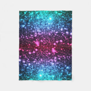 Blaurosa Lila Sparkle Blanket Fleecedecke