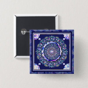 Blaurosass Button