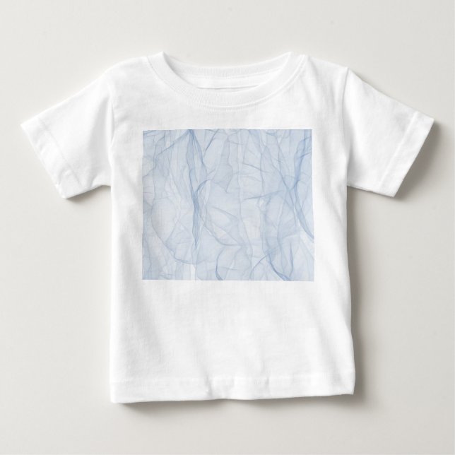 Blauschattenmuster Baby T-shirt (Vorderseite)