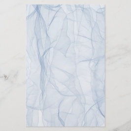 Blauschattenmuster Briefpapier