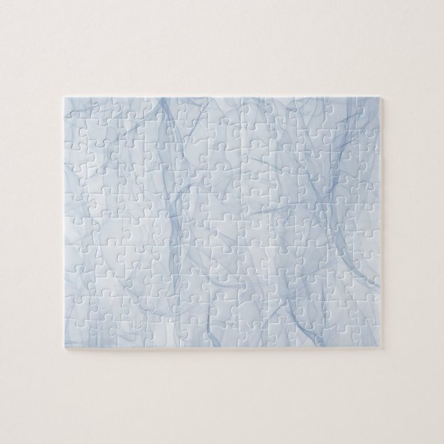 Blauschattenmuster Puzzle (Horizontal)