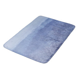 Blauschattierungen Badematte