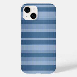 Blauschattierungen gestreift Case-Mate iPhone 14 hülle
