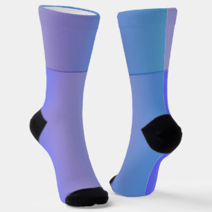 Blauschattierungen Socken