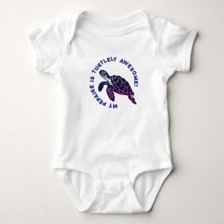 Blauschildkröte PEPAIRE Baby Strampler