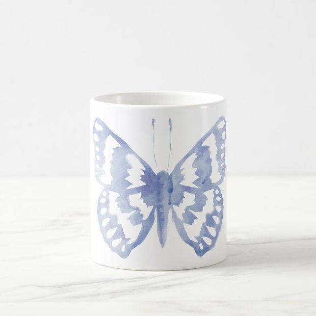 Blauschmetterling Kaffeetasse (Mittel)