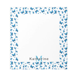 Blauschmetterlinge Notizblock