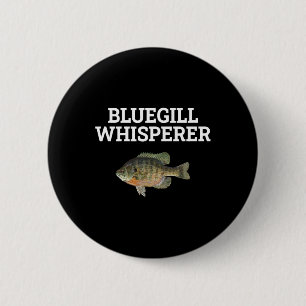 Blauschuppen-Flüsterer Fischiger Angelfan Angler R Button