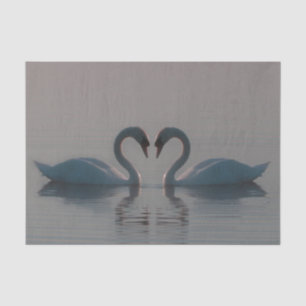 Blauschwäne müssen Liebe sein Seidenpapier