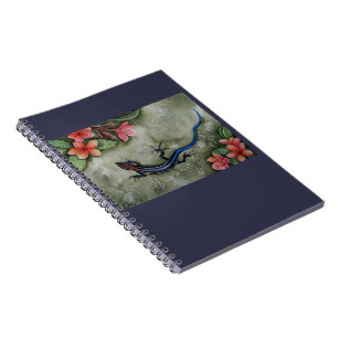 Blauschwanzskink Notizblock