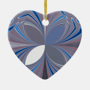Blauspinne Keramik Ornament