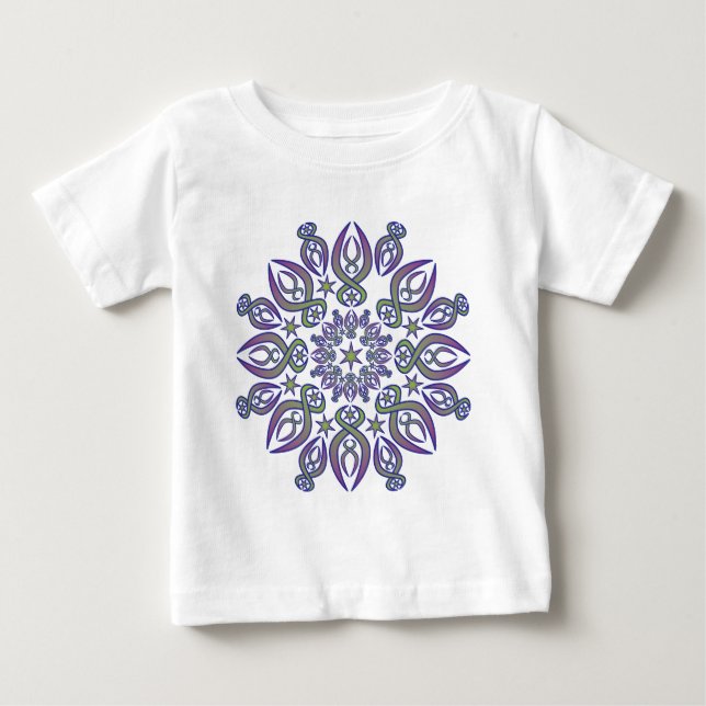 Blauspitzen Baby T-shirt (Vorderseite)