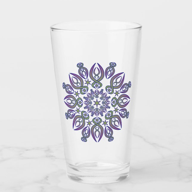 Blauspitzen Glas (Vorderseite)