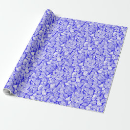 Blausteine Geschenkpapier
