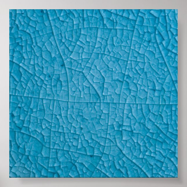 Blausteinrisse Poster (Vorne)