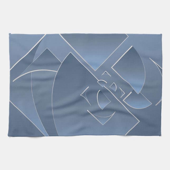 Blausteinziegel Geschirrtuch (Horizontal)