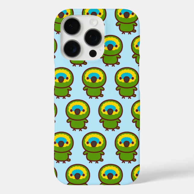 Blaustirnamazone Case-Mate iPhone Hülle (Rückseite)